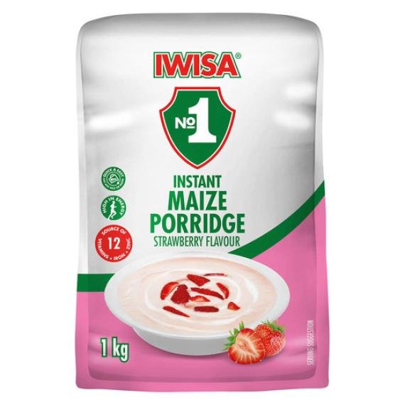 Iwisa instant Porridge Strawberry 1kg
