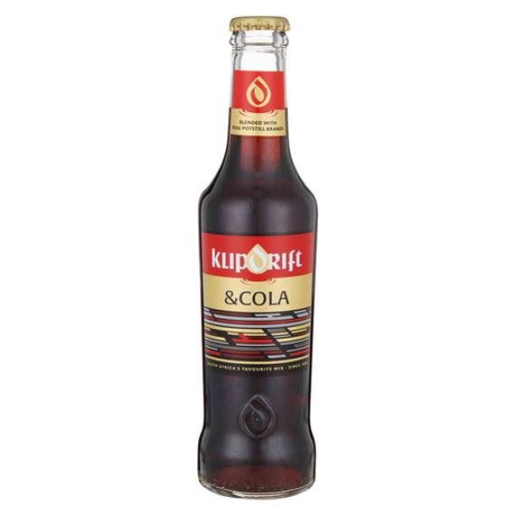 Klipdrift and Cola 275ml Bottles